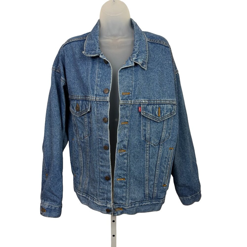 Levi's Medium Wash Vintage Trucker Jean Jacket Size Large